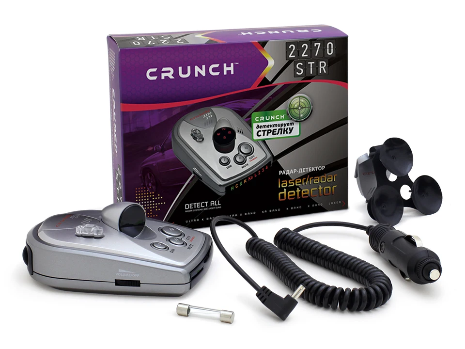 Антирадар Crunch 2280 STR (Антистрелка) | Автомобили и мотоциклы