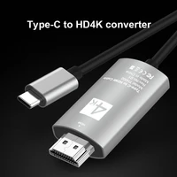 basix type c to hdmi compatible cable usb 3 1 usb c hd4k cable adapter for lenovo thinkpad x1 macbook pro samsung s9 usb c cable