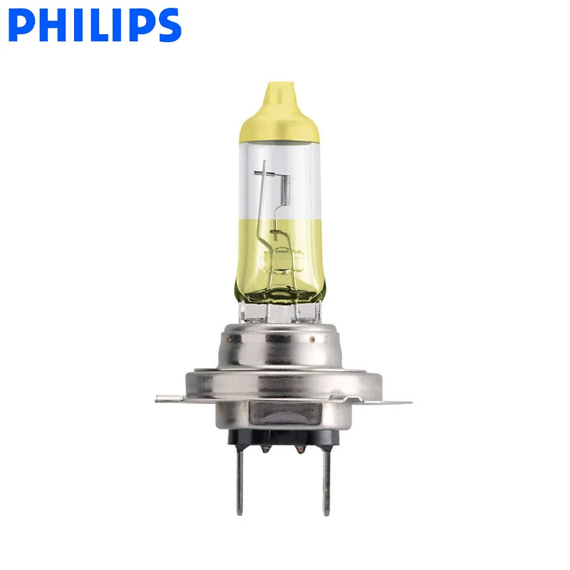 Philips H7 12V автомобильные галогеновые лампы с цветным видением модные для