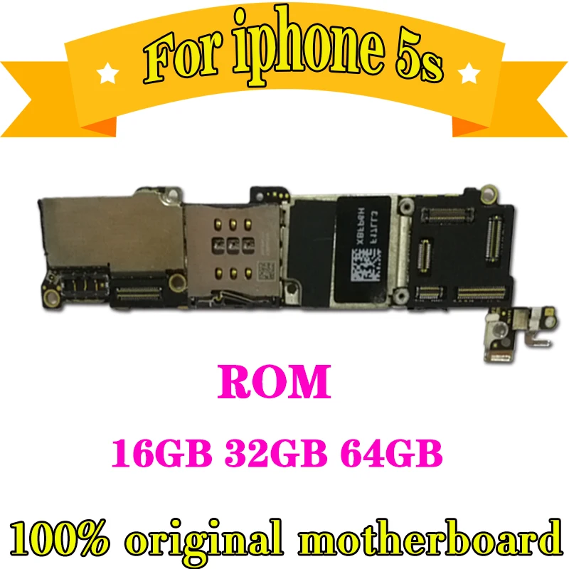 16GB 32G 64G Бесплатный iCloud для iphone 5S материнская плата 100% оригинальная
