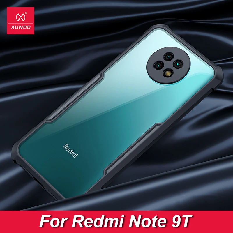 Чехол накладка для Redmi Note 9T XiaoMi 9 т чехол телефона Xundd противоударный подушки
