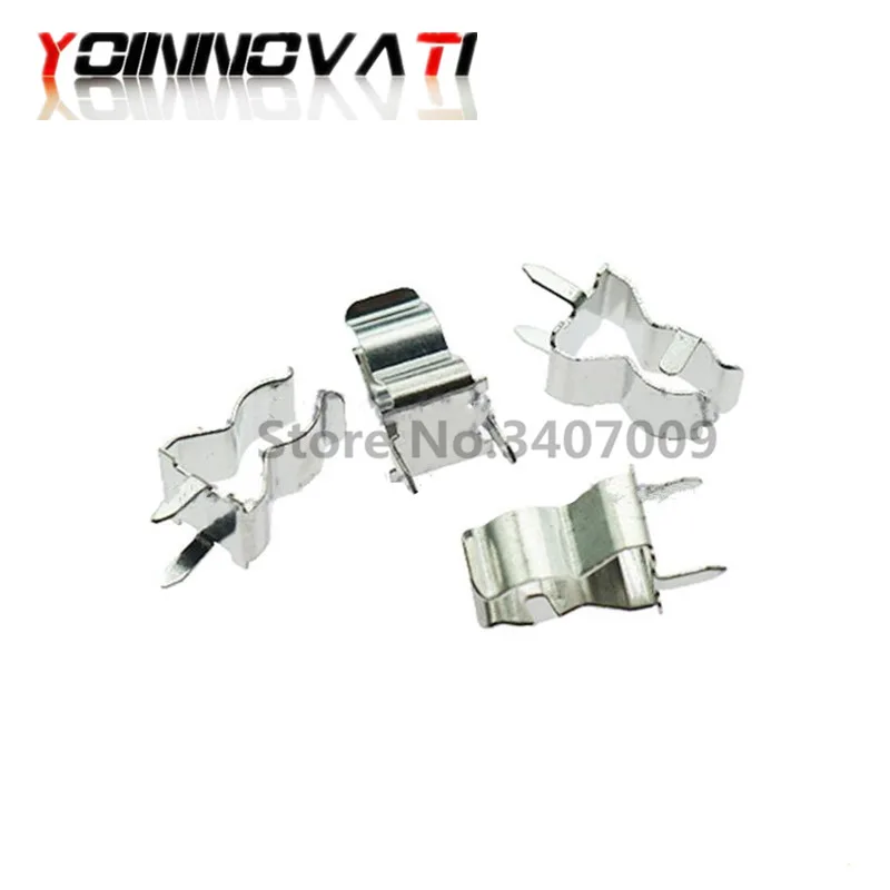 100 шт./лот 5x20 мм держатели предохранителей 5X20 держатель предохранительной трубки