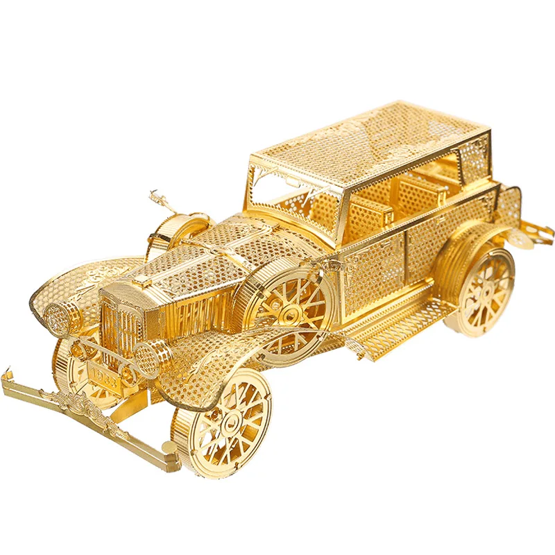 Piececool модели автомобилей классический автомобиль 3D металлические нано