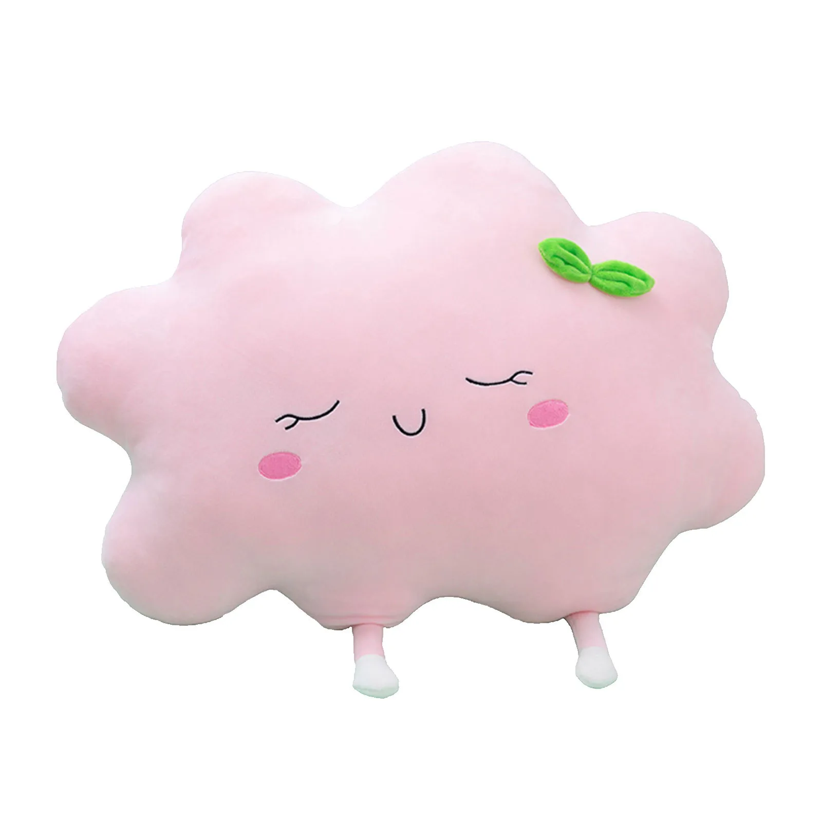 

Lovely Soft Pink Cloud Cushion 3d Pillow Soft Waist Cushion Plush Stuffed Toy Decoration Gift