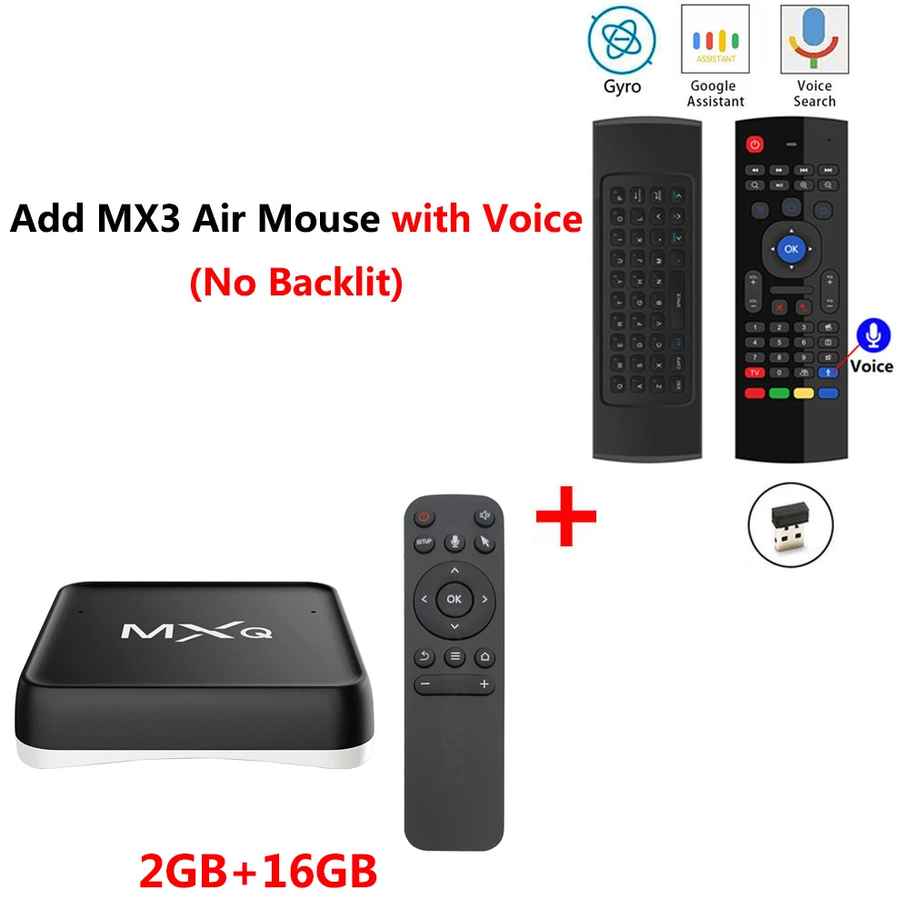 S10X add MX3 mic MXQ cube S10X ТВ Smart Android 7,1 tv Box Amlogic S905X Голосовое управление ТВ OS 4K HD медиаплеер+ AI динамик Netflix Youtube - Цвет: S10X add MX3 mic