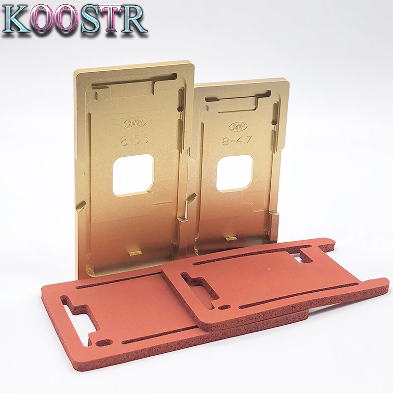 Новая точность 2 шт. для iphone 8g 8plus вакуумная металлическая Форма ламинатора ЖК