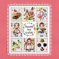 g162 stich cross stitch kits craft packages cotton fabric floss counted new designs needlework embroidery cross stitching
