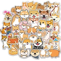 103050pcspack doge cartoon animals stickers for notebook motorcycle skateboard computer mobile phone cartoon toy trunk etc