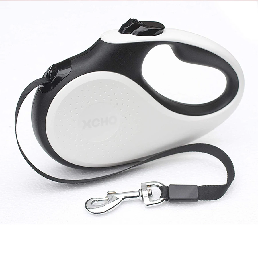 Нейлоновый собачий поводок кожаный Автоматический не тянуть