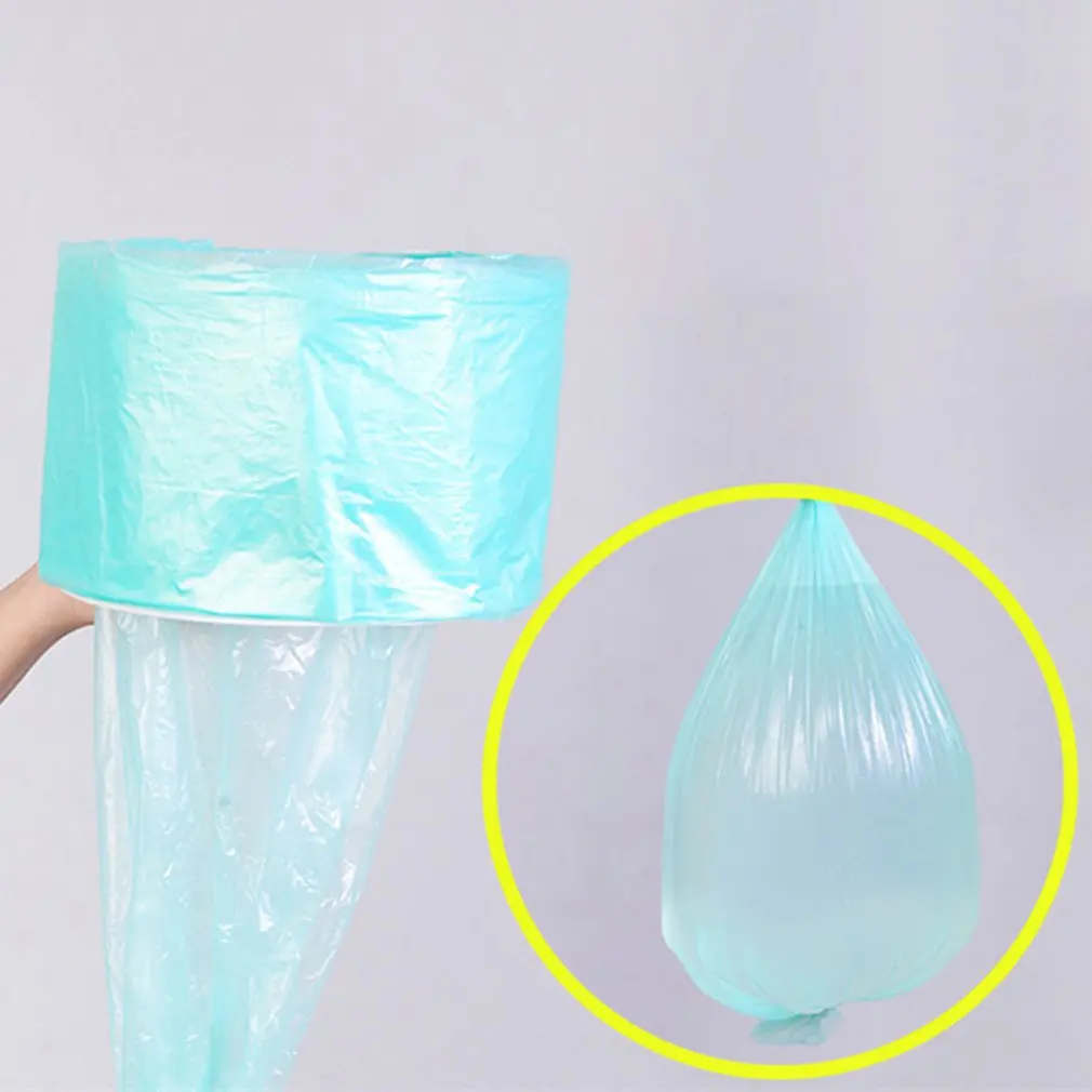 3Pcs Refill Pack Biodegradable Baby Diaper Garbage Bags For 16L Trash Bucket Replacement Liners Garbage Bag For Home And Kitchen images - 6