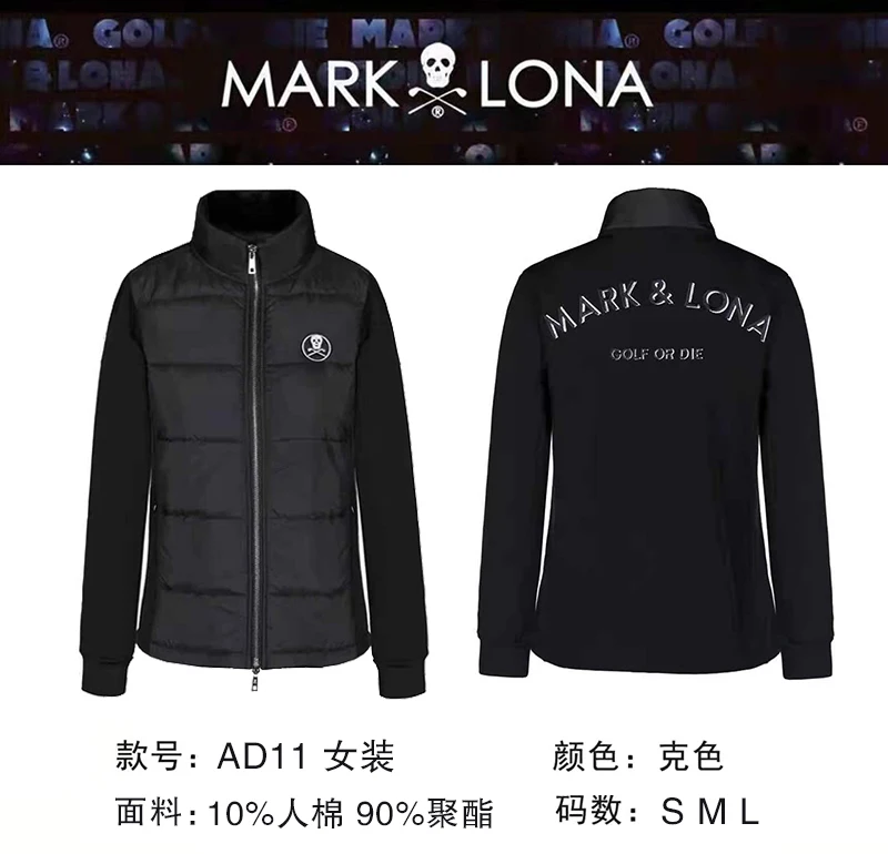 

Женская хлопковая куртка для гольфа, новая одежда для гольфа, ветрозащитная теплая куртка, Осень-зима 2021