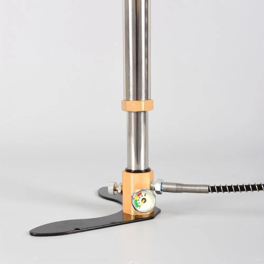 Ручной воздушный насос из нержавеющей стали трехступенчатый высокого давления