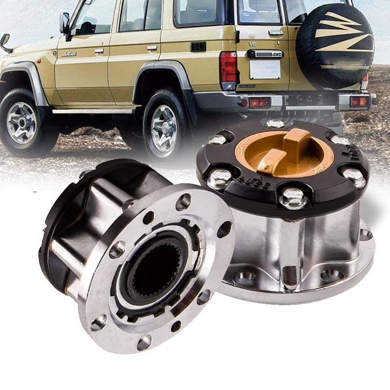 

43530-69045 Wheel Clutch Bearing Hub for Toyota Land Cruiser FJ60 FJ62 BJ60 HJ60 HJ61 BJ45BJ46 FJ40 FJ45 BJ40 BJ42, 2PCS