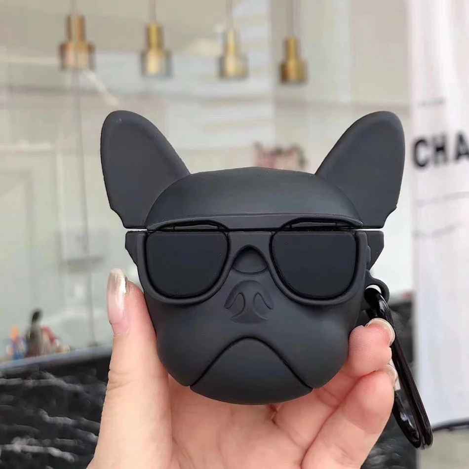 Чехол для Airpod, чехол для телефона с милой собакой, гарнитура для airpods, силиконовый чехол для зарядки, чехол для гарнитуры, чехол для наушников