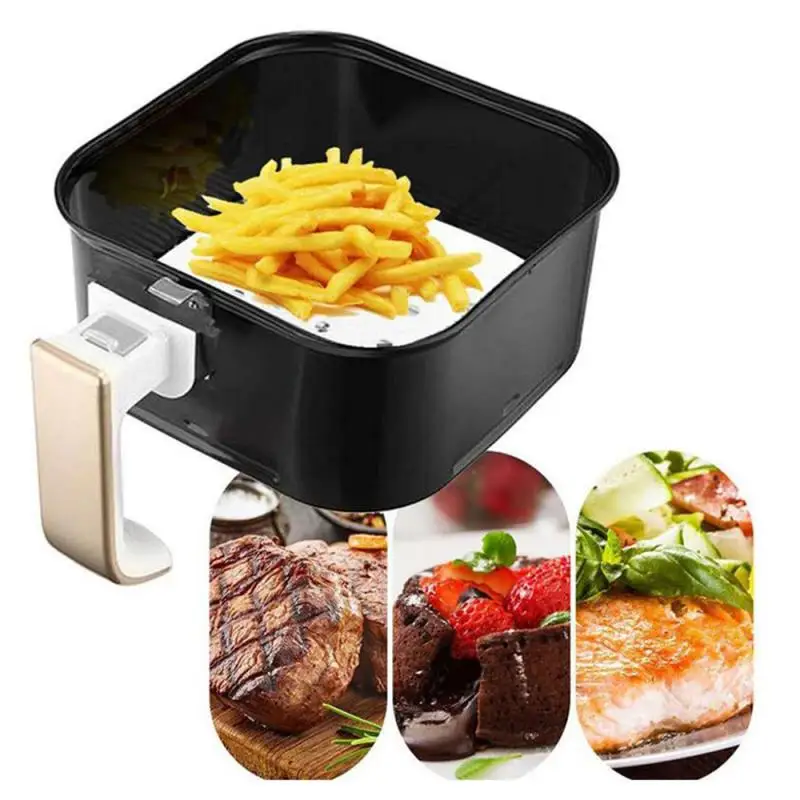 

100pcs Disposable Round Papers Parchment Liners Air Fryer Liners Non-Stick 2021 Air Fryer Liners Bamboo Steamer Liners Non-stick