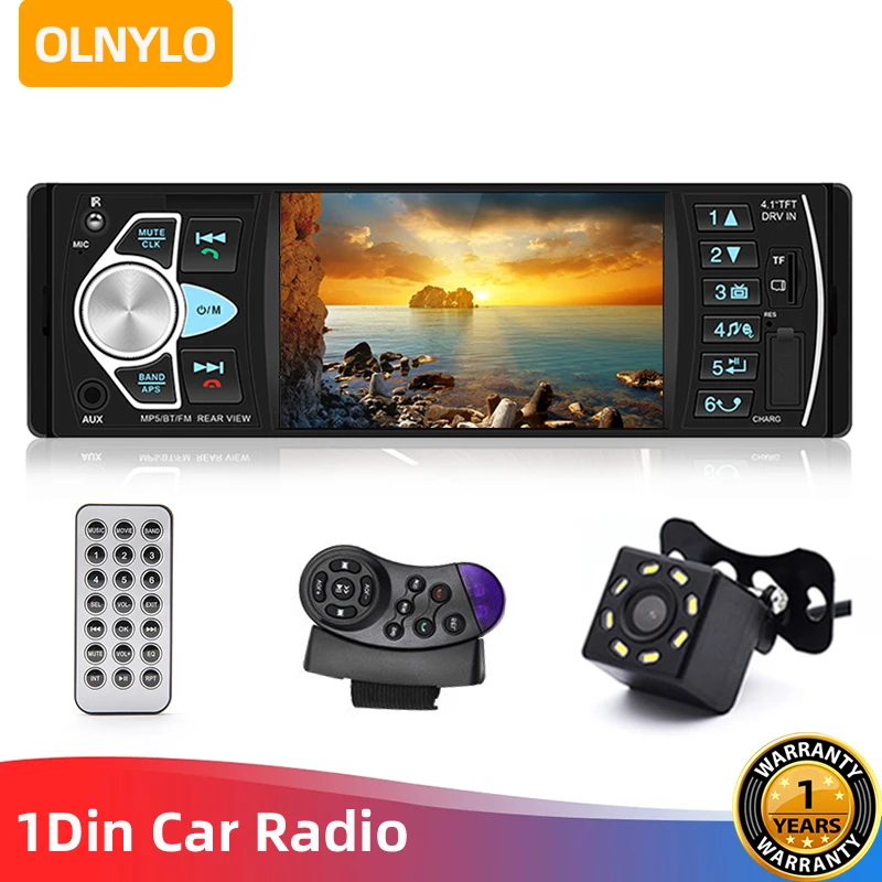 Авто 4022D 4 1 &quot1 Дин радио аудио стерео USB AUX плеер FM станция с пультом