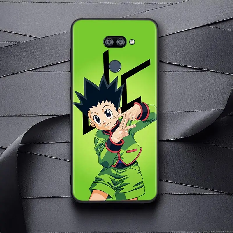 

Hunter x Hunter For LG K22 K71 K61 K51S K41S K30 K20 K50S K40S Q60 V60 V50 V40 V35 V30 G8 ThinQ Black Phone Case