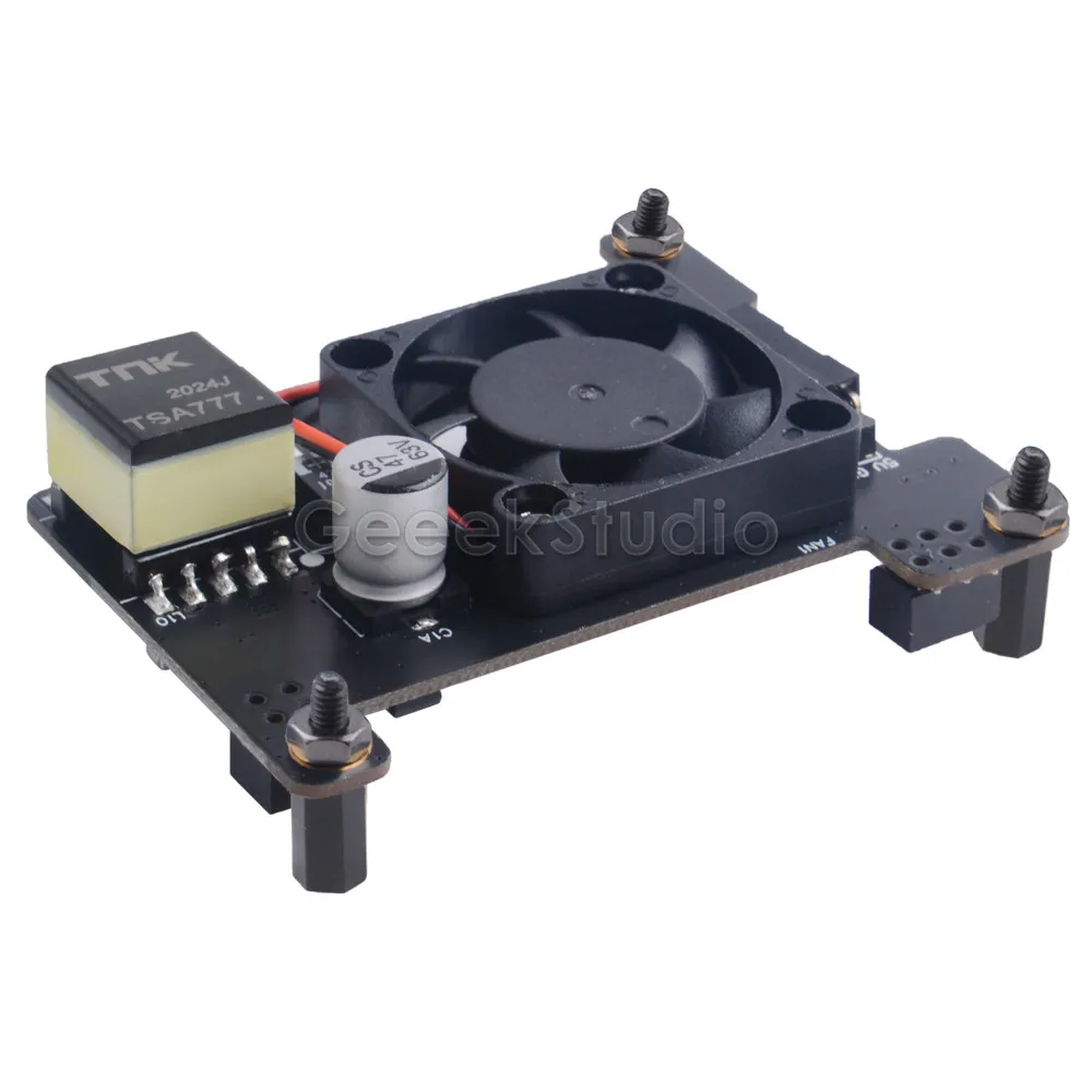 Raspberry Pi с изоляцией PoE HAT модуль расширения Power Over Ethernet охлаждающим вентилятором