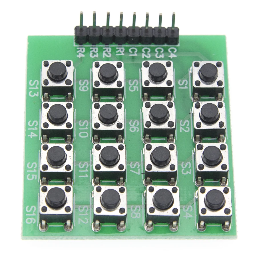 1 шт. 4x4 Матрица 16 клавиатура модуль кнопок Mcu для diy стартовый комплект|mcu module| |