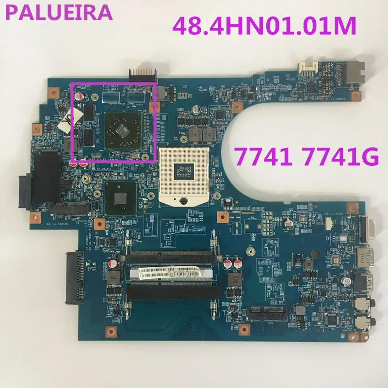 PALUBEIRA JE70 CP 48.4HN01.01M MB.N9Q01.001 материнская плата для ноутбука Acer aspire 7741 7741G с 4