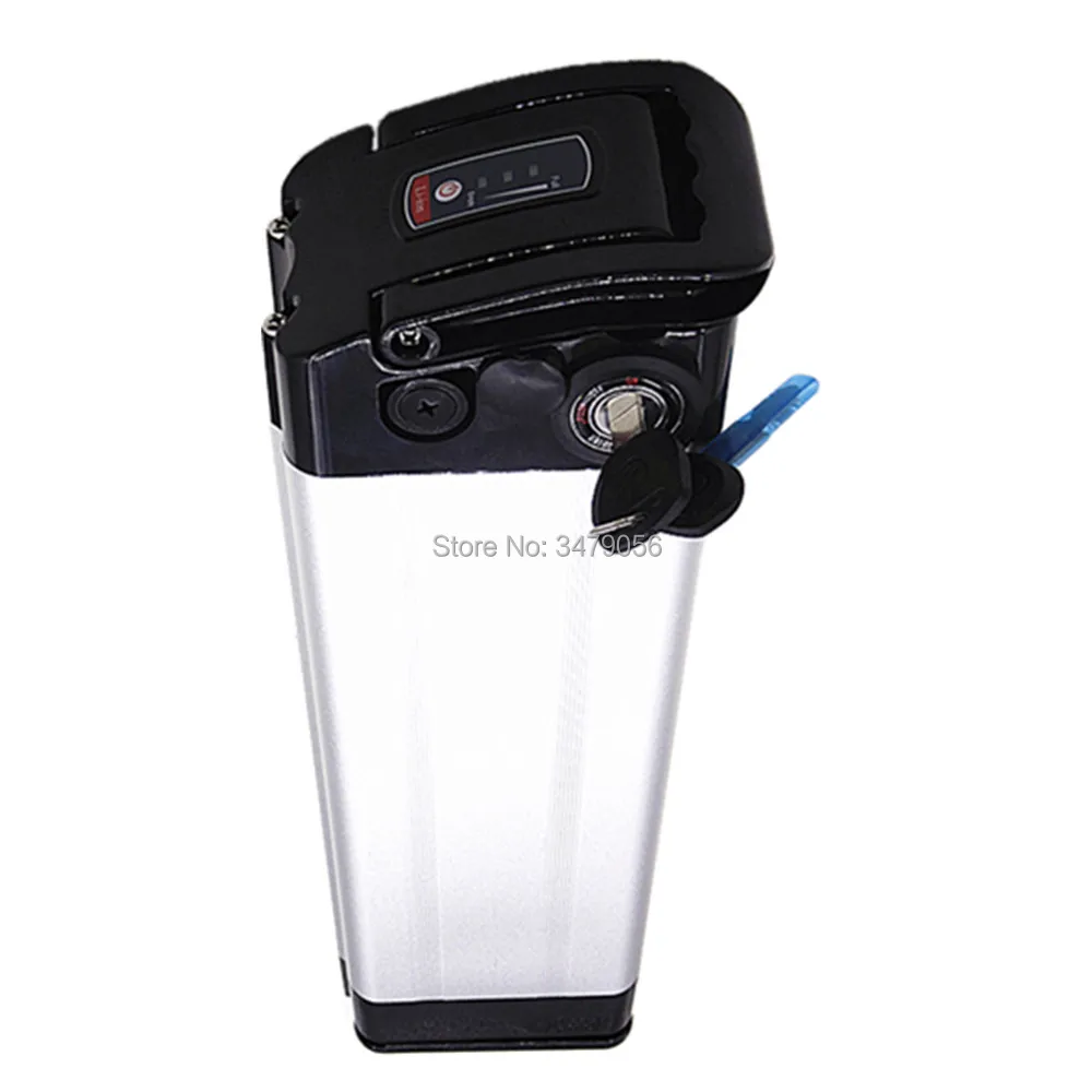 Бесплатная доставка 36В 10ач 12Ач 13ач 14ач 15ач 16ач 17ач 20ач литий-ионная Серебряная