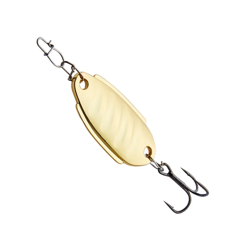 APADA Spoon 034 Amoeba тройной крючок 3g 7g 15g 32 41 52мм перьевая металлическая ложка