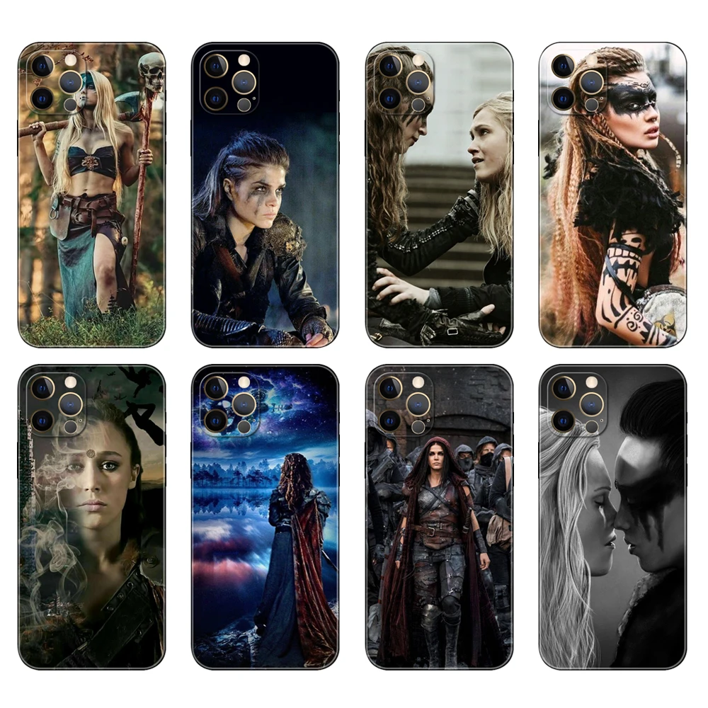 Черный чехол из ТПУ для iphone 5 5s se 2020 6 6s 7 8 plus x 10 XR XS 11 12 mini pro MAX, задняя крышка Heda Lexa The 100 TV