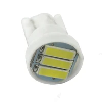 t10 1 5w 7014 7020 3smd car clearance lights led white auto license plate bulbs super bright dashboard lights