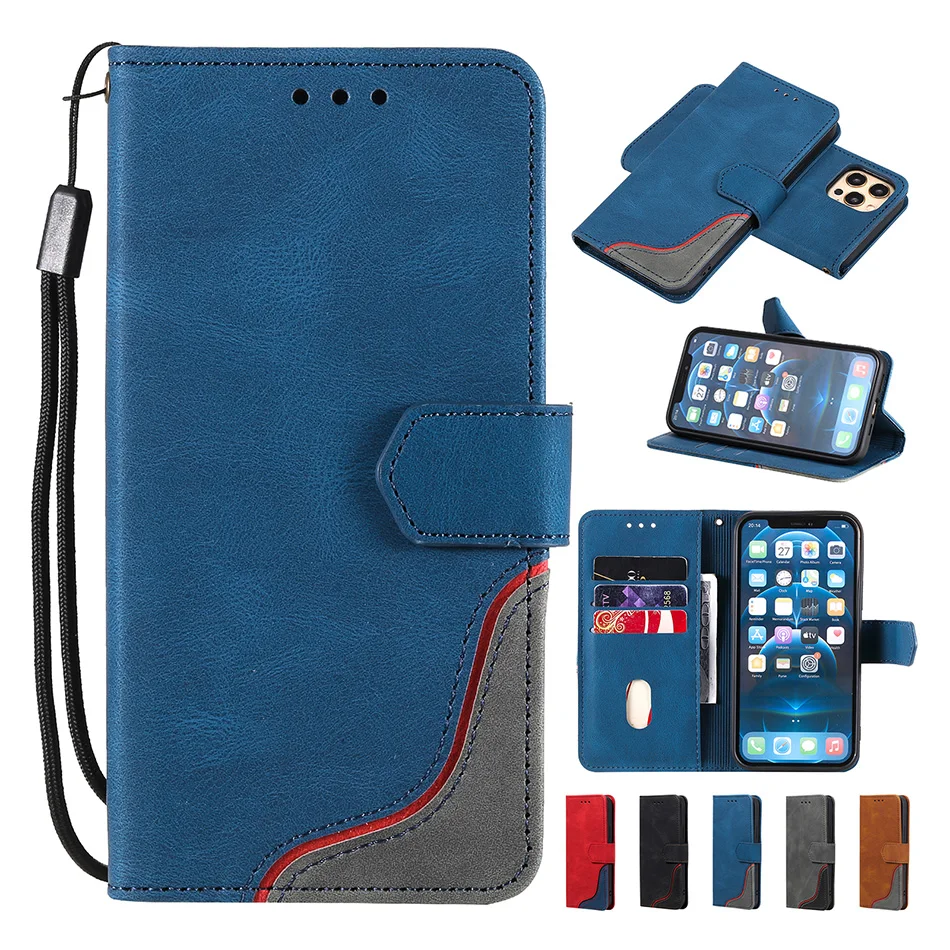 

Luxury Magnetic Leather Case For Motorola G9 Play G60 G50 G30 G10 G40 Fusion Wallet Stand Card Cover For iPhone SE 2020 Etui