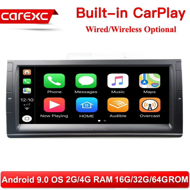 Автомагнитола CarPlay для BMW E53 X5 E39 10 25 дюйма Android 9 0 GPS навигация 7 серий E38 без