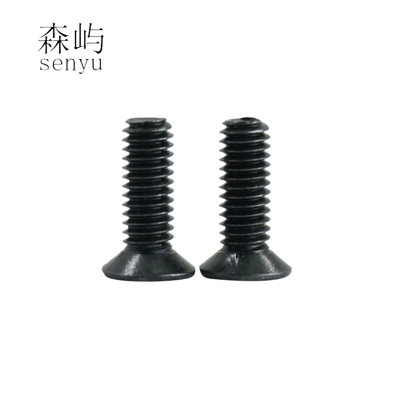 luchang m1.2 m1.4 m1.7 m1.6 m2 KM Screw Black Phillips Cross Socket Countersunk Heasd electronic Repair Screws Accessories | Обустройство