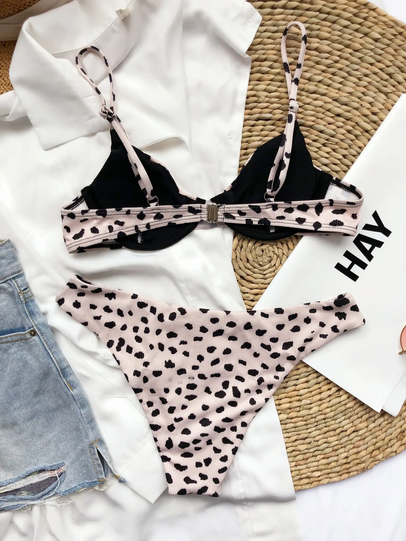 

Sexy Bikini 2021 Leopard Dot Swimsuit Women's Swimwear Women's Bikini Set Swimwear Swimwear Beachwear Swimwear