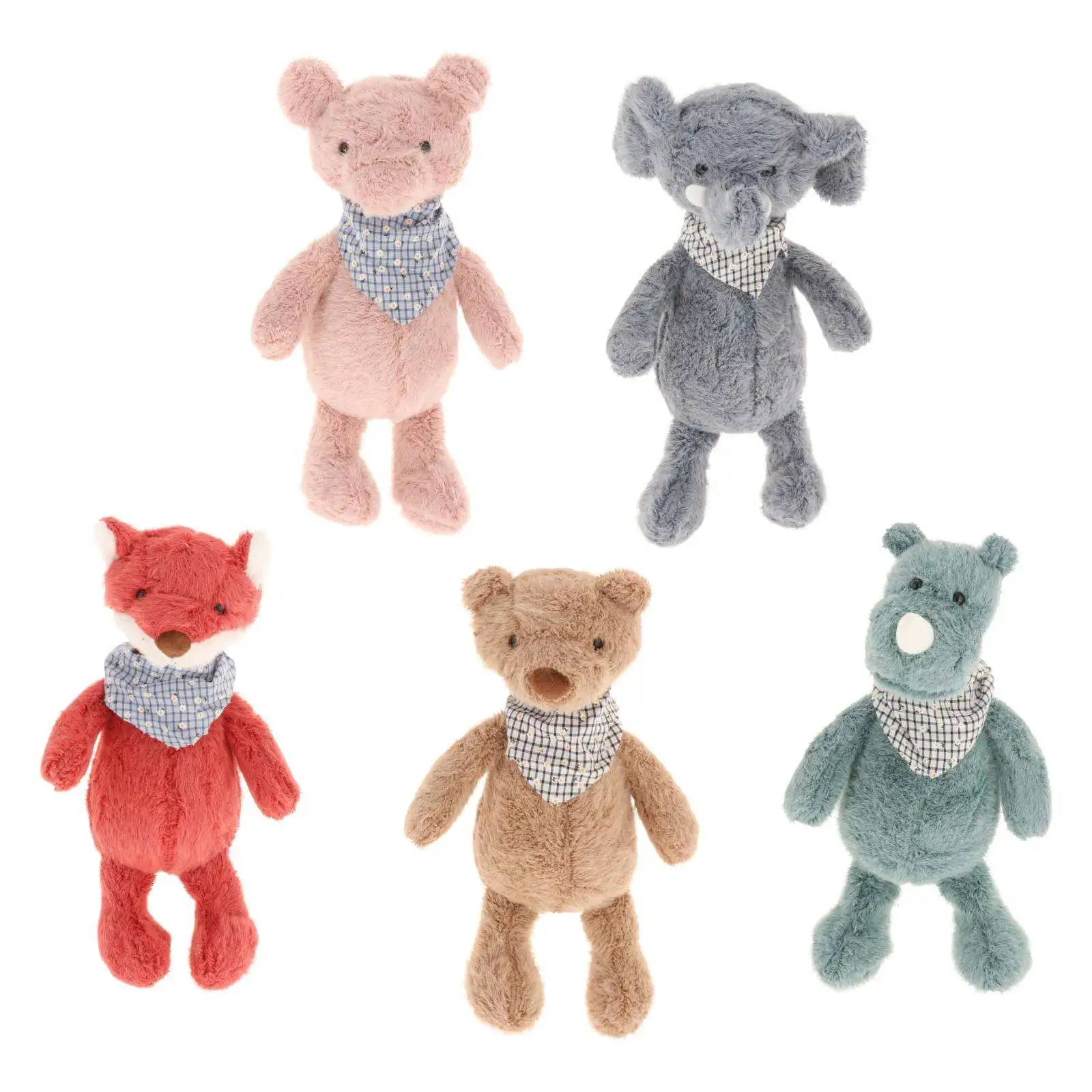 

35cm Animal Plush Doll Soft Cute Portable Stuffed Toys Car Home Sofa Deocr