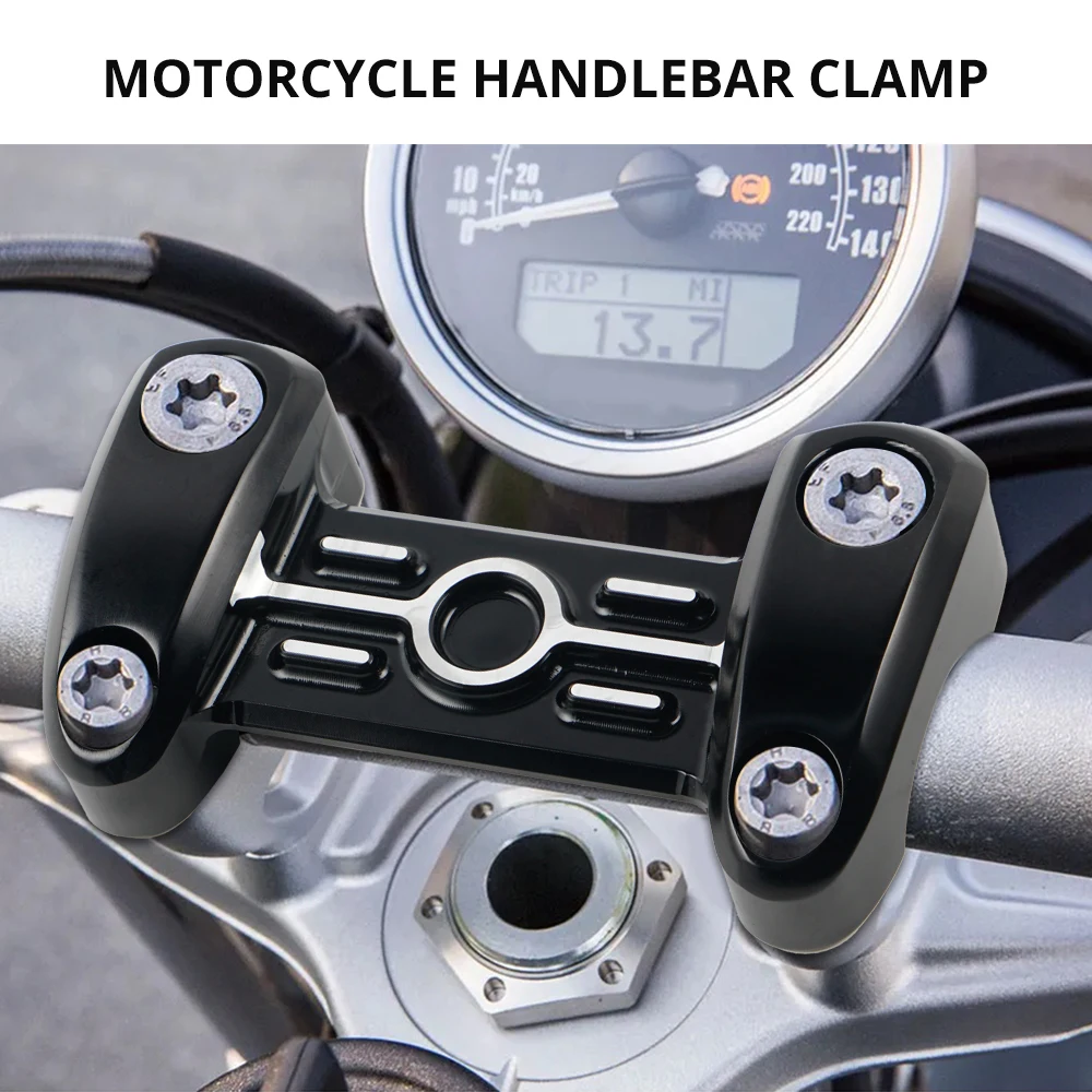 

Motorcycle Handlebar Stabilizer Mount Riser For BMW R NineT Pure Scrambler 2016-2020 2017 2018 2019 R Nine T 2013-2020 2014 2015