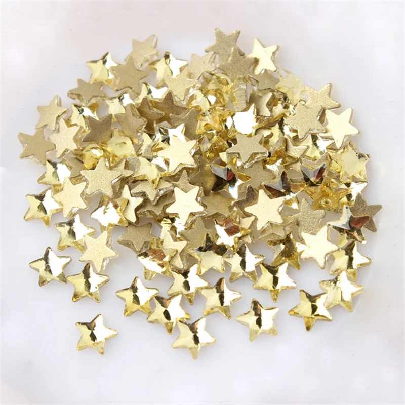 

Jonquil Rhinestones crystal Star strass Flatback non hot fix Rhinestones Crystal Glass DIY Nail Art Jewelry Decoration 5mm 6mm 7