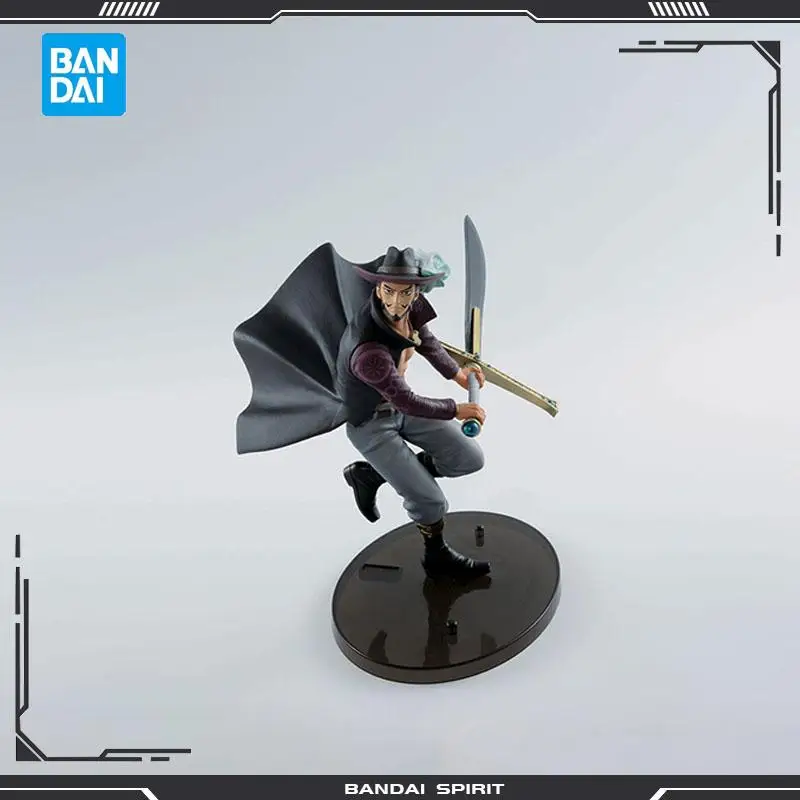 

BANDAI Original ONE PIECE BWFC 17cm Dracule Mihawk Anime Figures Action PVC Model Toy Collectible Statue Figure Gift