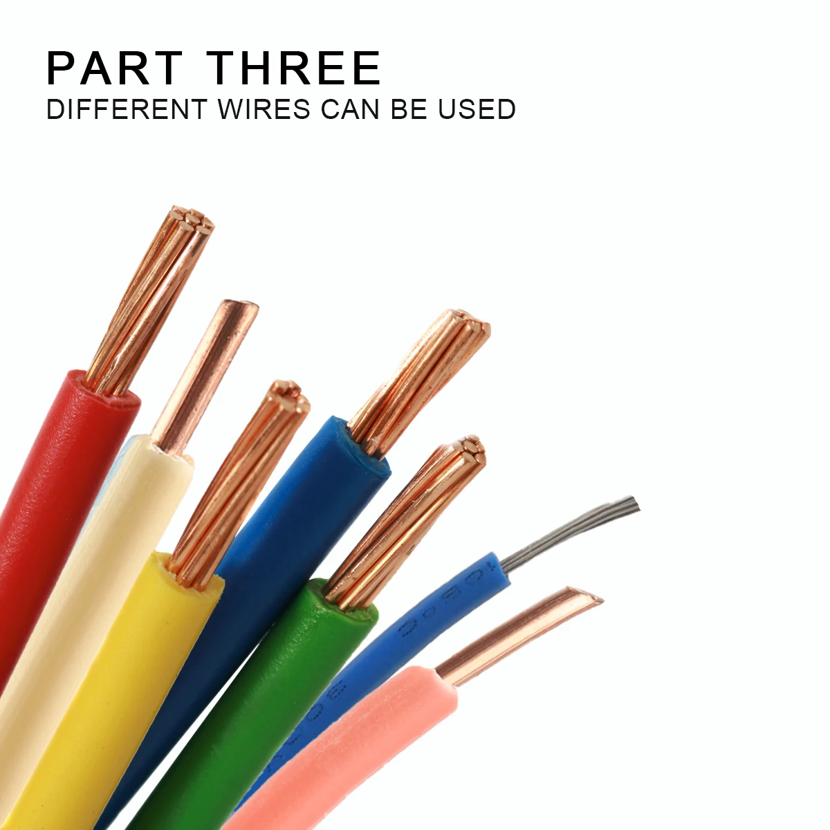 1 Input 2/3/4/5 Output Splitter Quick Spring Splicing Wire Connector Electric Cable Terminal Block Push In With Operation Lever |