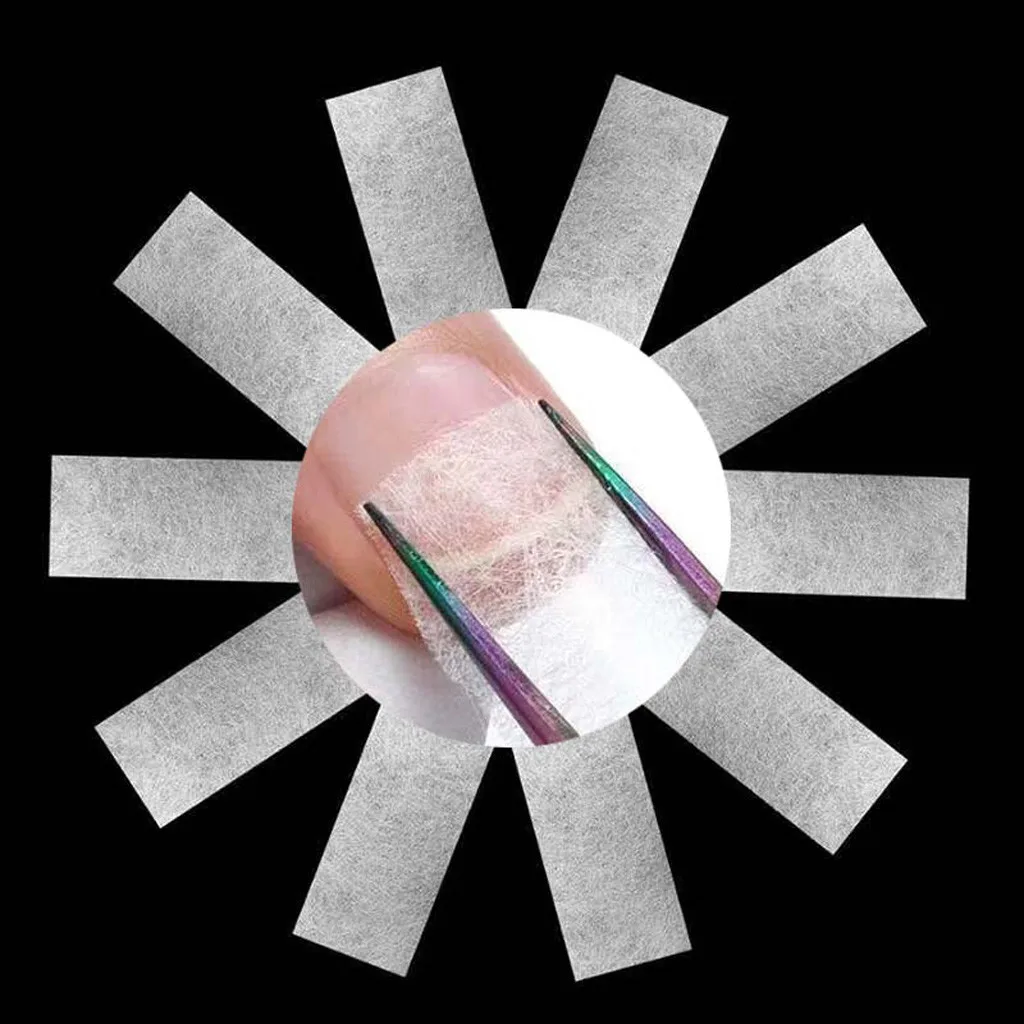 Лучшие продажи 2019 товары 30 шт. для ухода за ногтями стекловолокно шелковые