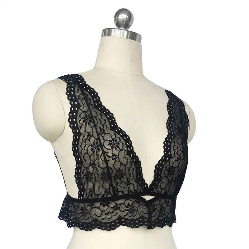 Женское нижнее белье с чашками пуш-ап глубоким V-образным вырезом | Женская одежда