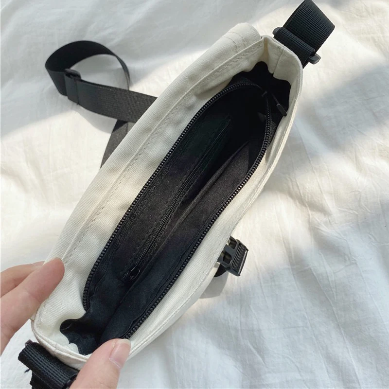 Новинка 2020 повседневная женская маленькая сумка через плечо холщовая Хлопковая