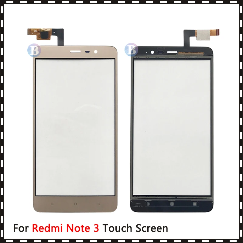 10 шт./лот для Xiaomi Redmi Note 1 2 3 / 4 4X сенсорный экран дигитайзер Датчик внешняя Передняя