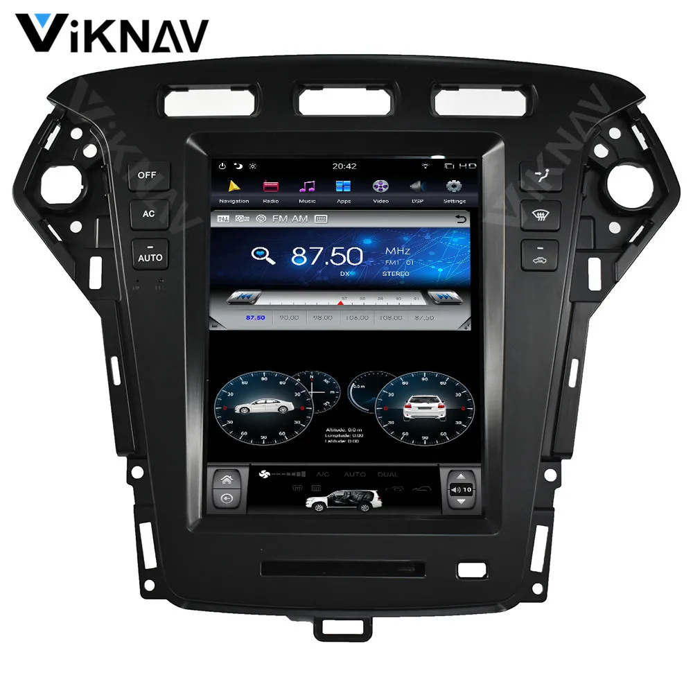 Автомагнитола для Ford Mondeo Fusion mk4 2007-2010 2011 2012 2013 Android мультимедийный плеер стерео