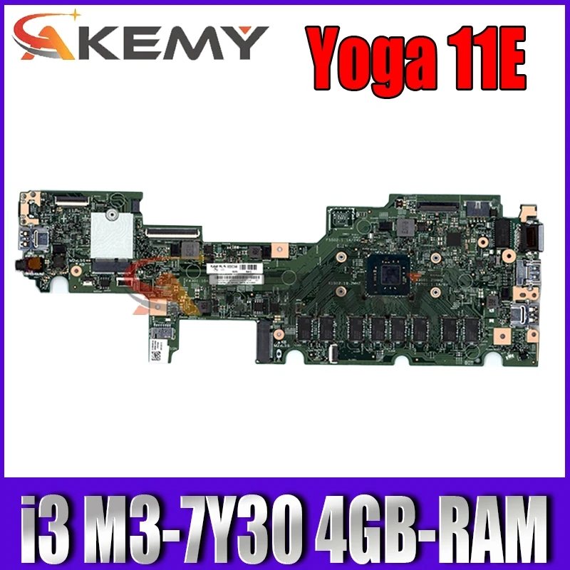 

Для Lenovo Thinkpad Йога 11E 5th Gen Материнская плата ноутбука 17873-1 448.0DA21.0011 FRU: 02DC042 с i3 M3-7Y30 4GB-RAM 100% тестирование