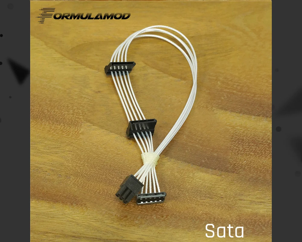 FormulaMod Fm-HDC-SL, полностью модульная PSU кабели, 18AWG посеребренные, для Corsair RM/SF/серии HX модульная PSU