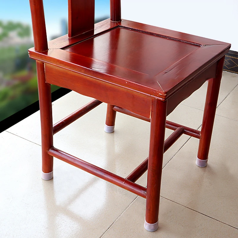 

4Pcs Silicone Chair Table Foot Cover Protector Furniture Feet Round Non-slip Leg Caps Bottom Corner Floor Safely Pad Home Decor