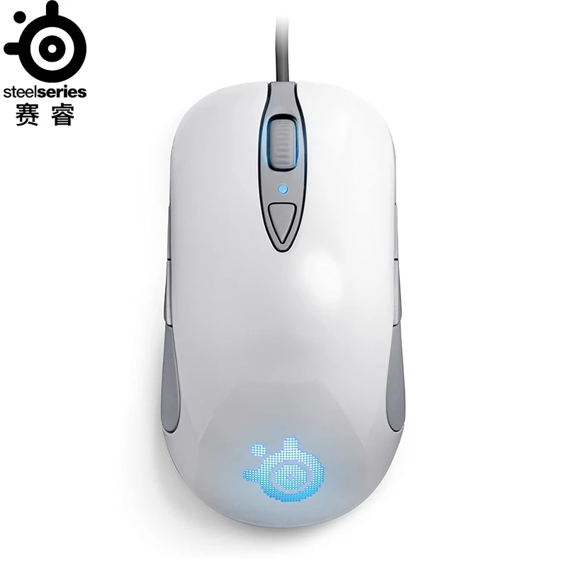 Проводная оптическая мышь SteelSeries сэнсэй сырой V2 RGB 7200DPI игровая с 8 настраиваемыми