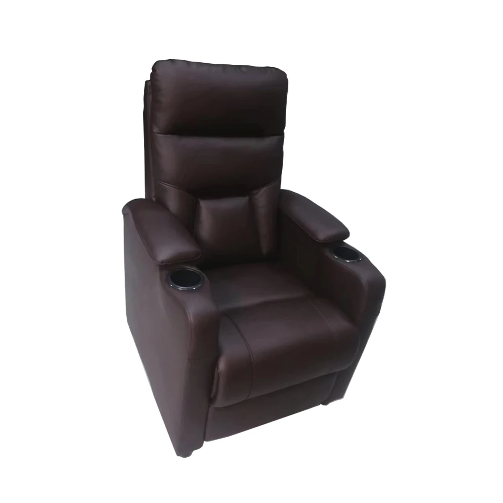 

manual electric recliner relax massage theater chair living room Sofa functional genuine leather couch Nordic modern диван мебел