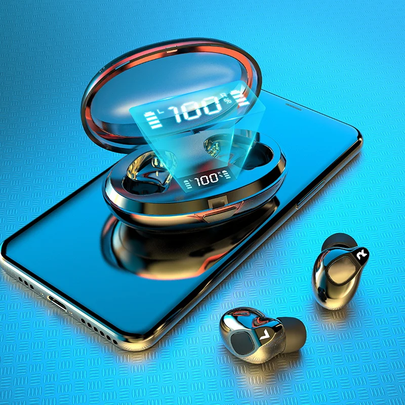 TWS Bluetooth наушники беспроводные свободные руки стерео Спортивные Беспроводные