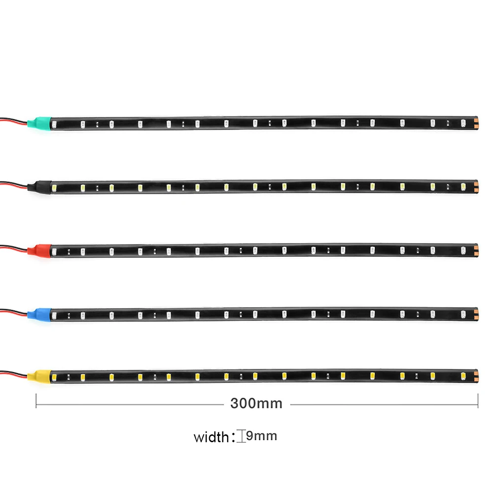 12V 30 см 15SMD DRL Светодиодный дневной светильник автомобиля Светодиодные ленты