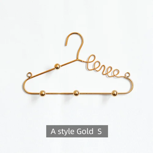 A Gold -S Домашняя вешалка для ключей, настенный держатель для кухонного зонта, металлические тепловые крючки для сумок, одежды, ванной комнаты, настенная вешалка для ключей, Декоративная вешалка - Цвет: A Gold -S